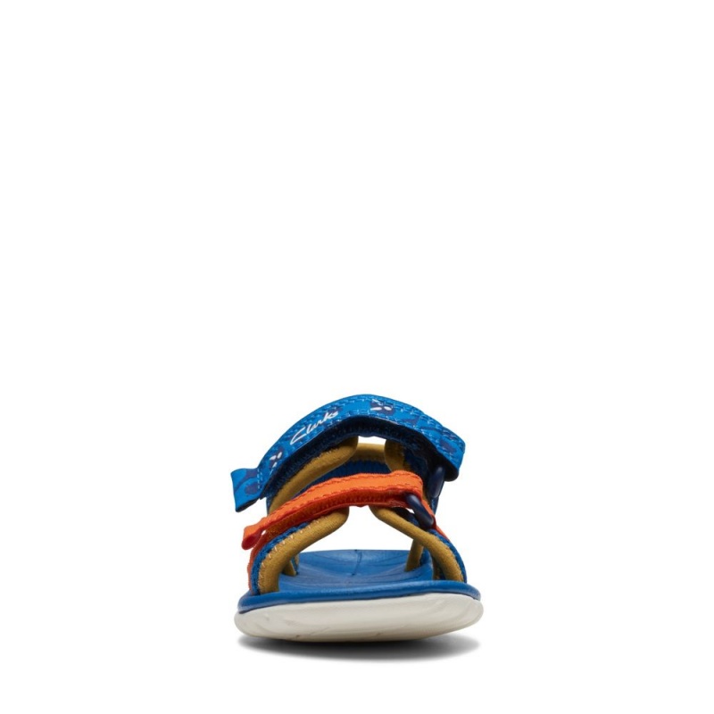 Clarks Surfing Tide Toddler Dječake Sandale Plave | Hrvatska-41306