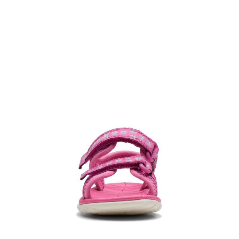 Clarks Surfing Tide Toddler Djevojčice Sandale Roze | Hrvatska-61805