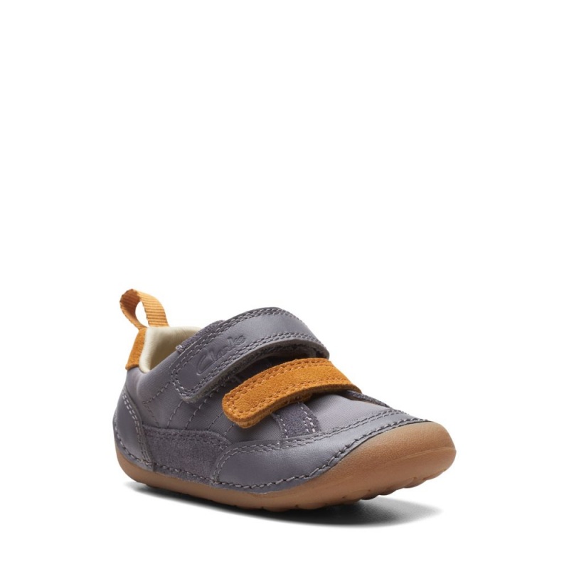 Clarks Tiny Fawn Toddler Dječake Cipele Sive | Hrvatska-04925