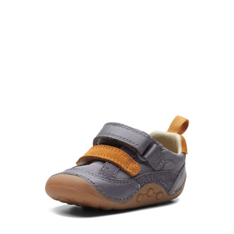 Clarks Tiny Fawn Toddler Dječake Cipele Sive | Hrvatska-04925