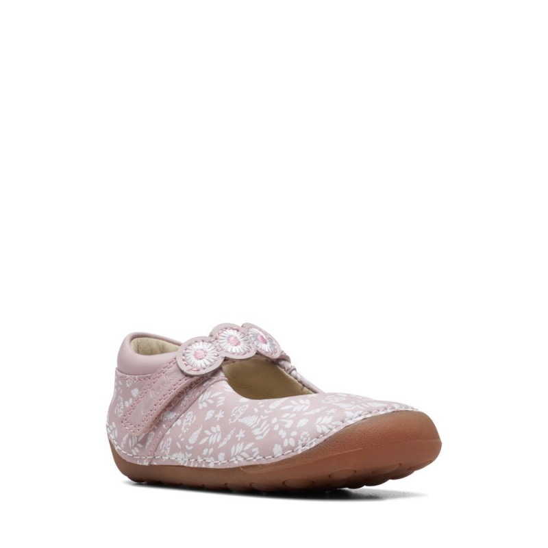 Clarks Tiny Flora Toddler Djevojčice Cipele Roze | Hrvatska-97284