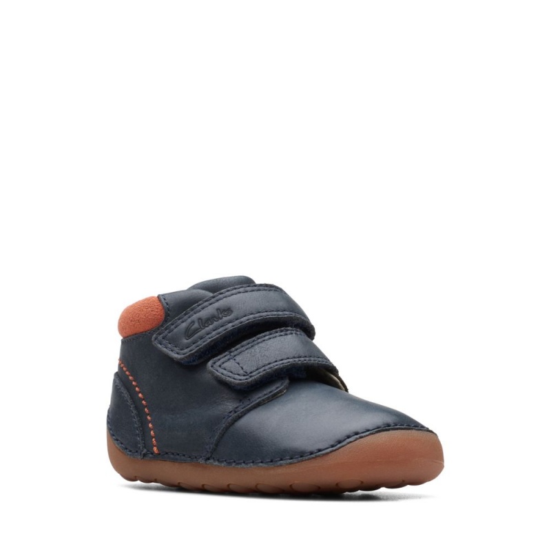 Clarks Tiny Play Toddler Dječake Cizme Tamnoplave | Hrvatska-93720