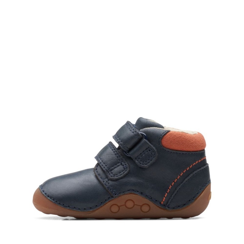 Clarks Tiny Play Toddler Dječake Cizme Tamnoplave | Hrvatska-93720