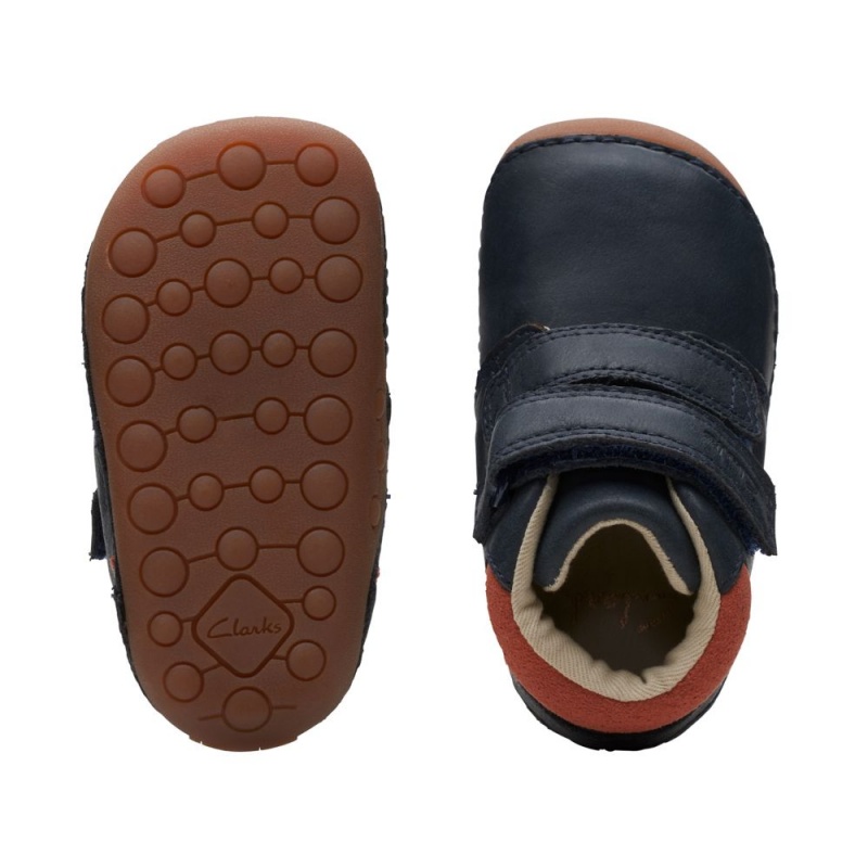 Clarks Tiny Play Toddler Dječake Cizme Tamnoplave | Hrvatska-93720