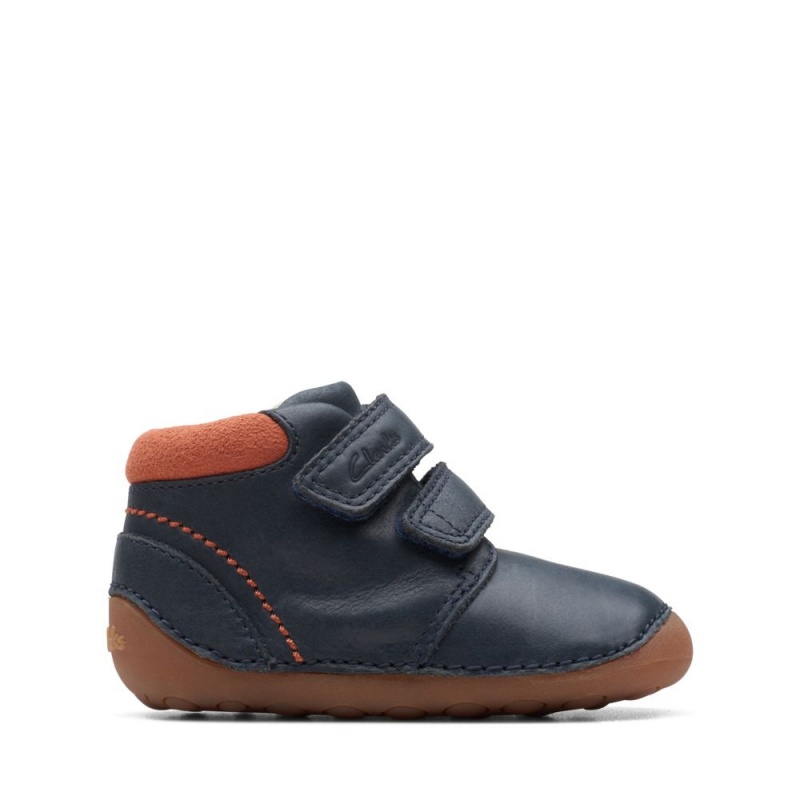 Clarks Tiny Play Toddler Dječake Cizme Tamnoplave | Hrvatska-93720