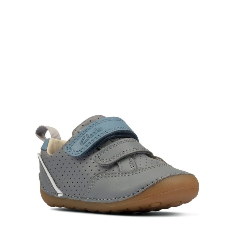 Clarks Tiny Sky Toddler Dječake Cipele Sive | Hrvatska-92831