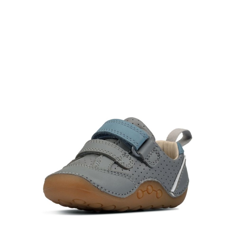 Clarks Tiny Sky Toddler Dječake Cipele Sive | Hrvatska-92831