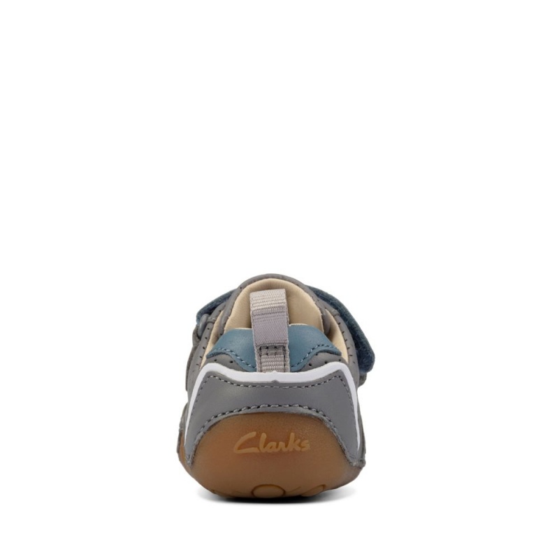 Clarks Tiny Sky Toddler Dječake Cipele Sive | Hrvatska-92831