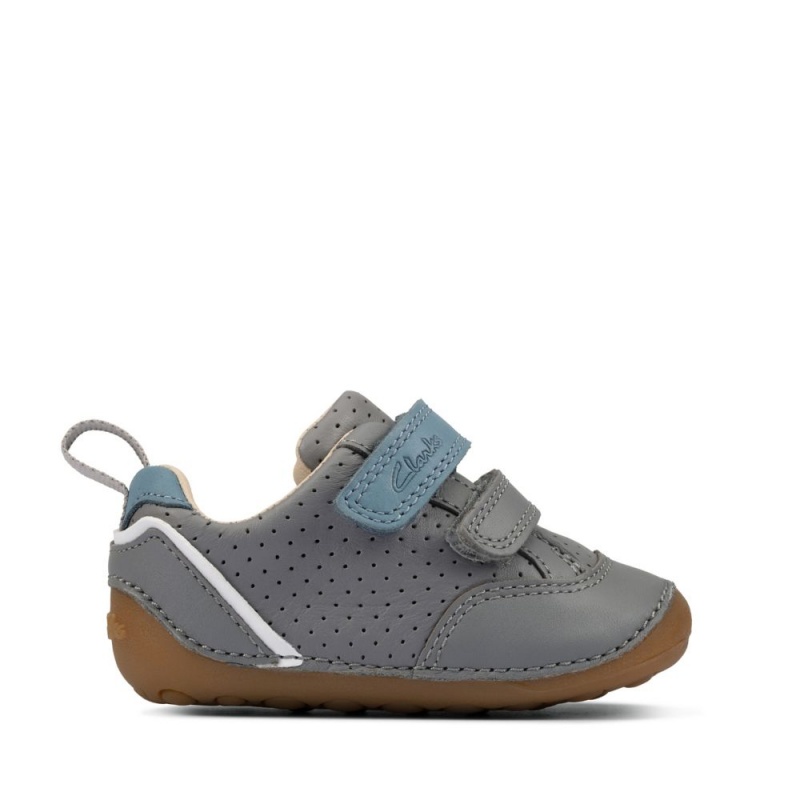 Clarks Tiny Sky Toddler Dječake Cipele Sive | Hrvatska-92831