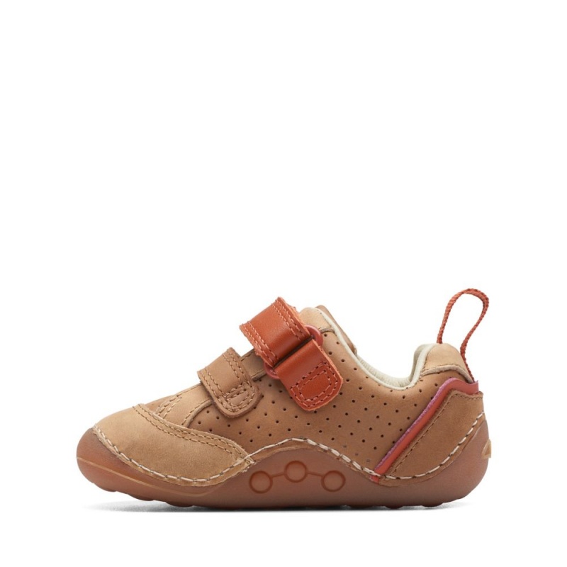 Clarks Tiny Sky Toddler Dječake Cipele Smeđe | Hrvatska-16285