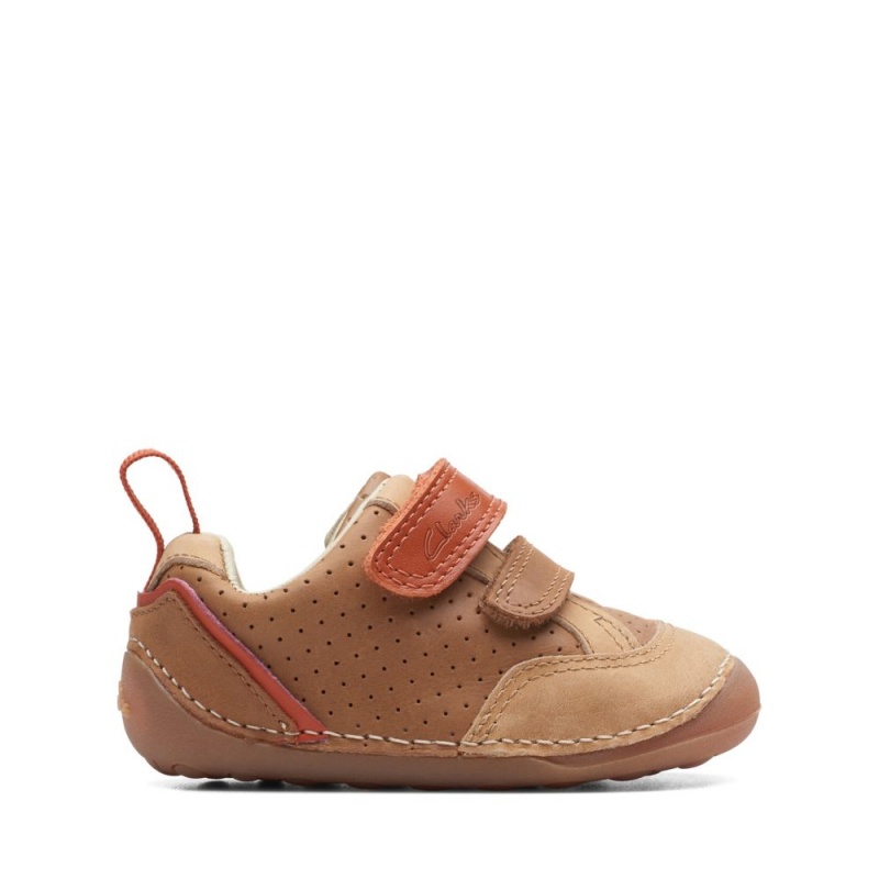 Clarks Tiny Sky Toddler Dječake Cipele Smeđe | Hrvatska-16285