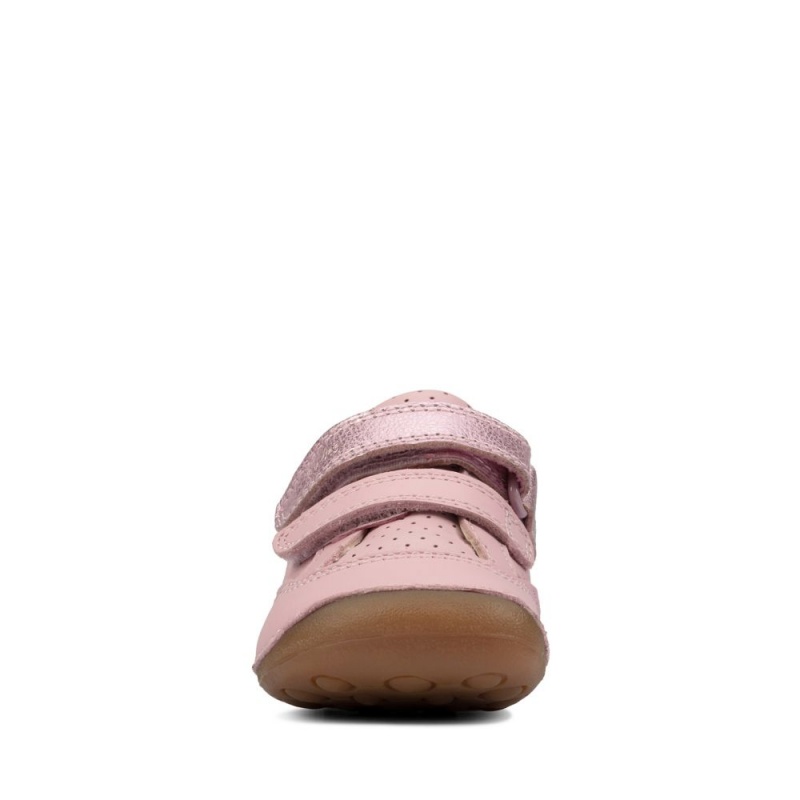 Clarks Tiny Sky Toddler Dječake Cipele Svijetlo Roze | Hrvatska-58107