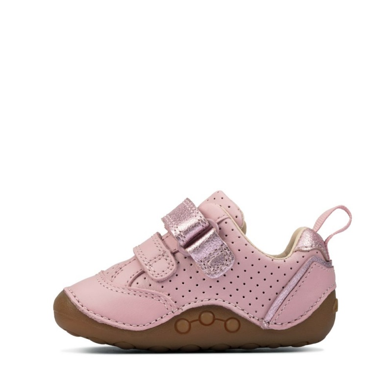 Clarks Tiny Sky Toddler Dječake Cipele Svijetlo Roze | Hrvatska-58107