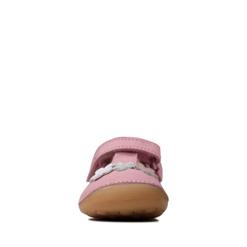 Clarks Tiny Sun Toddler Djevojčice Cipele Roze | Hrvatska-65103