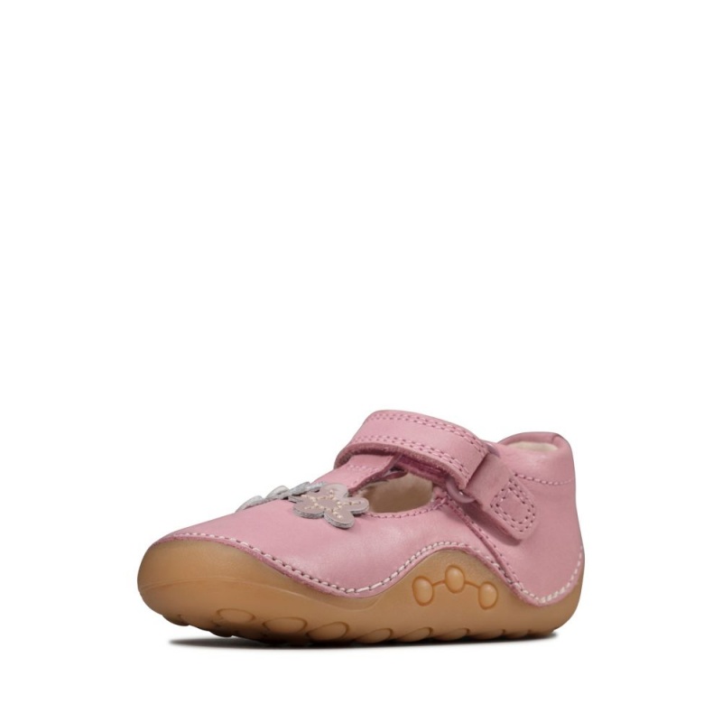 Clarks Tiny Sun Toddler Djevojčice Cipele Roze | Hrvatska-65103