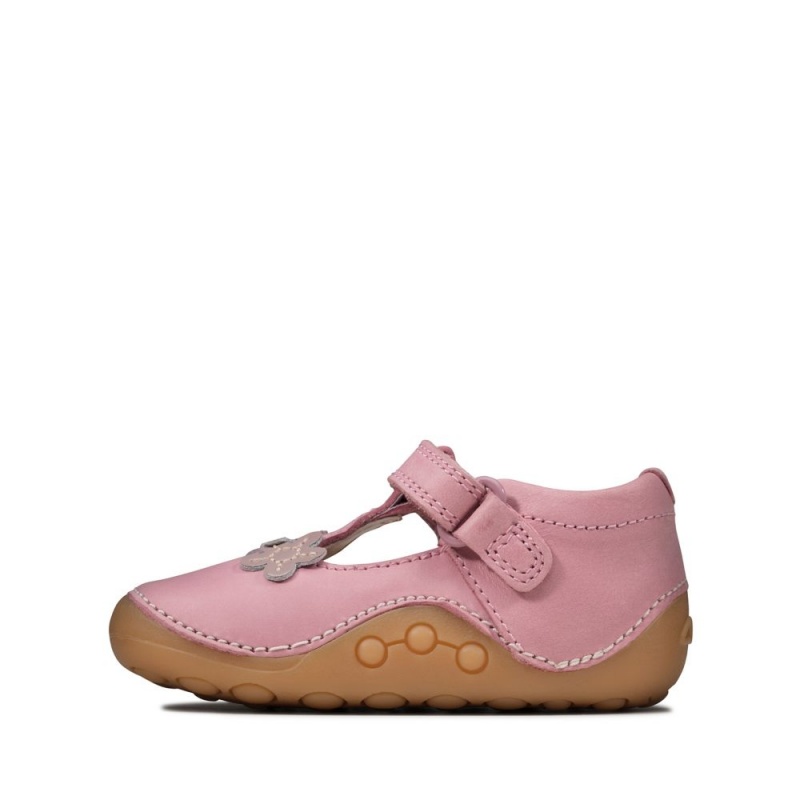 Clarks Tiny Sun Toddler Djevojčice Cipele Roze | Hrvatska-65103