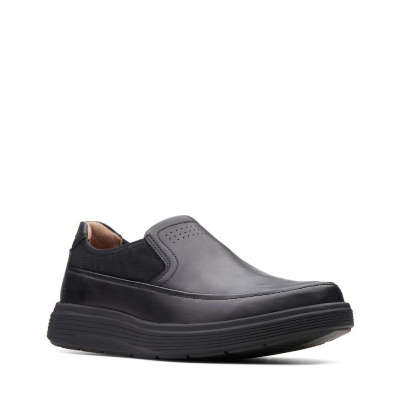 Clarks Un Abode Go Muške Loafers Crne | Hrvatska-17539