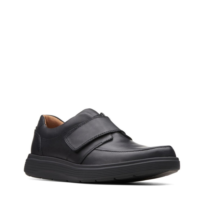 Clarks Un Abode Strap Muške Loafers Crne | Hrvatska-39526