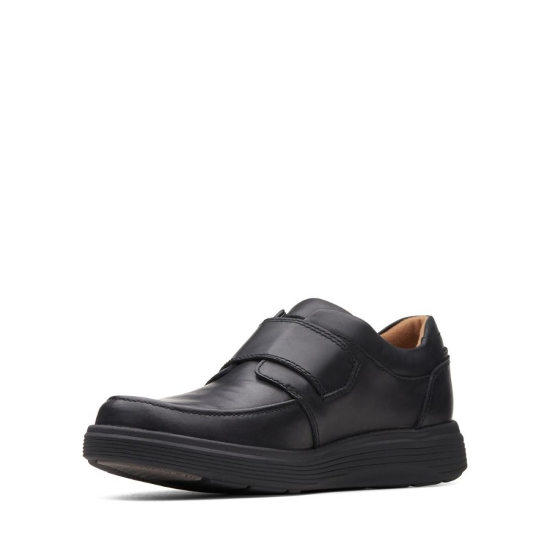 Clarks Un Abode Strap Muške Loafers Crne | Hrvatska-39526