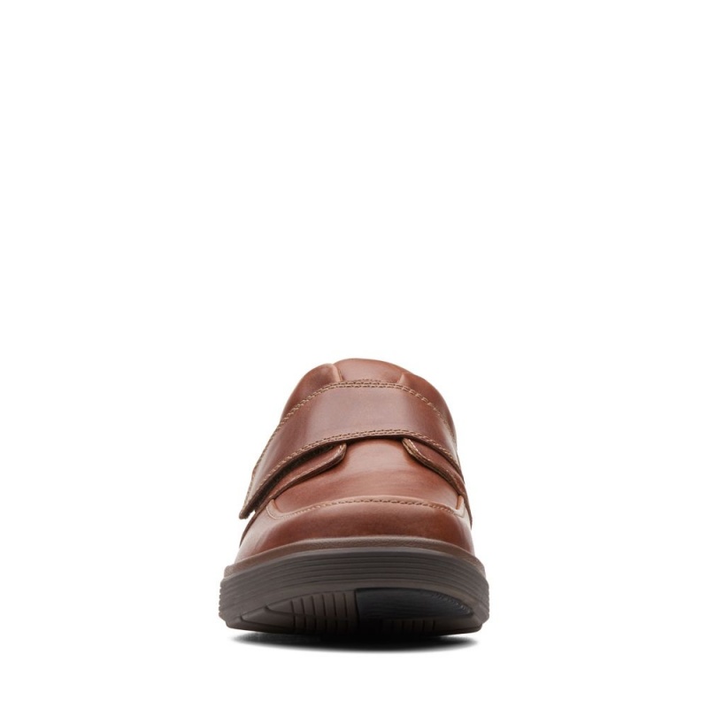 Clarks Un Abode Strap Muške Loafers Tamno Smeđe | Hrvatska-70453