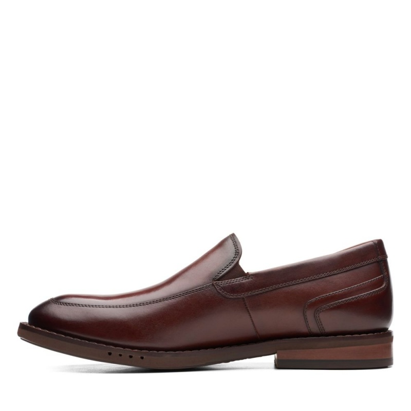 Clarks Un Hugh Step Muške Loafers Smeđe | Hrvatska-10834