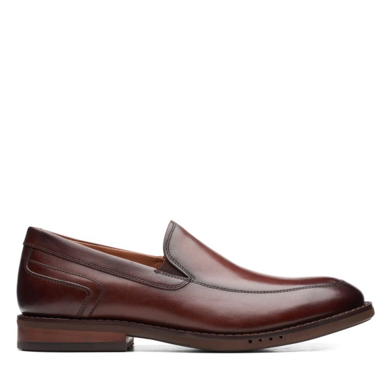 Clarks Un Hugh Step Muške Loafers Smeđe | Hrvatska-10834