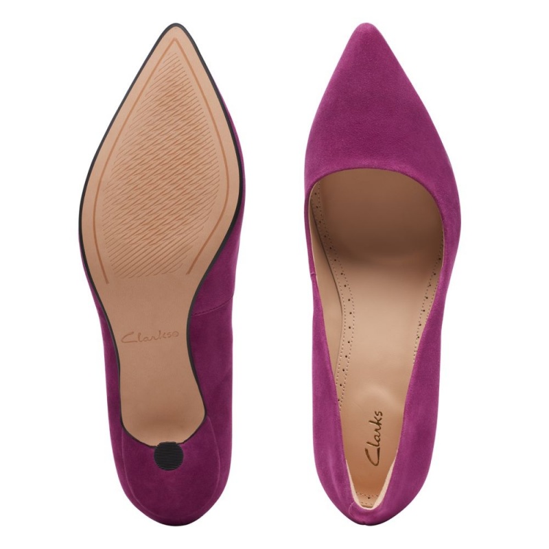 Clarks Violet55 Rae Ženske Pete Ljubičaste | Hrvatska-63915