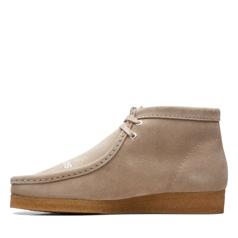 Clarks Wallabee Boot Muške Cizme Bež | Hrvatska-05789