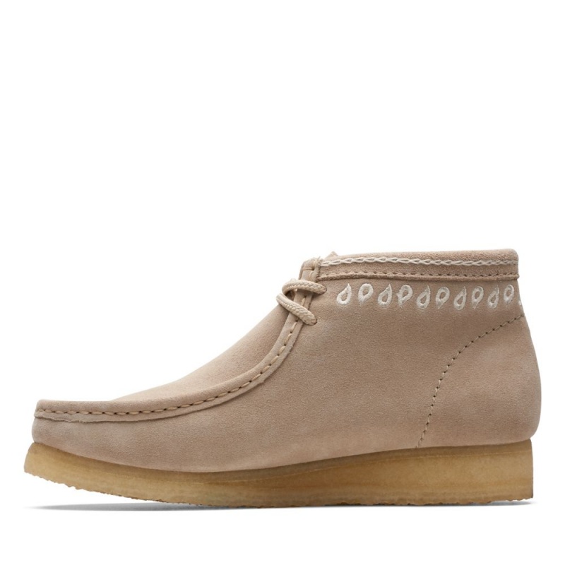 Clarks Wallabee Boot Muške Cizme Smeđe | Hrvatska-40139