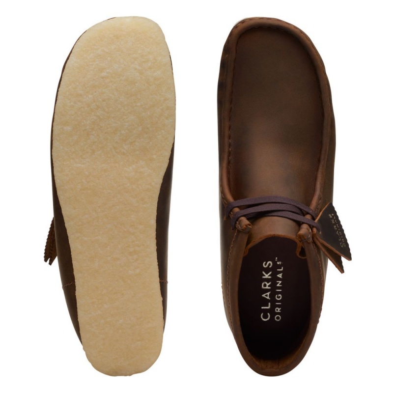 Clarks Wallabee Boot Muške Cizme Smeđe | Hrvatska-51489