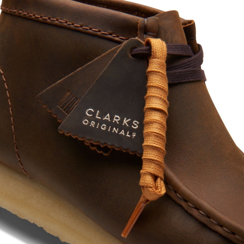 Clarks Wallabee Boot Muške Cizme Smeđe | Hrvatska-51489