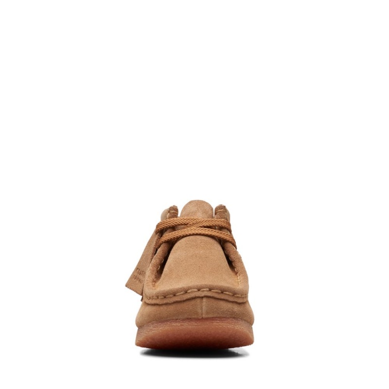 Clarks Wallabee Boot Older Dječake Cizme Smeđe | Hrvatska-01345