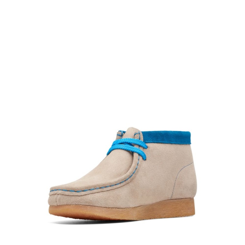 Clarks Wallabee Boot Older Dječake Cizme Smeđe | Hrvatska-12749