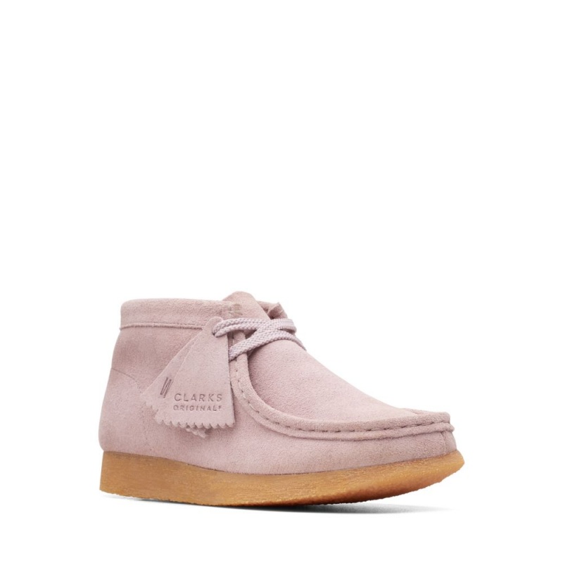 Clarks Wallabee Boot Older Djevojčice Cizme Roze | Hrvatska-03219