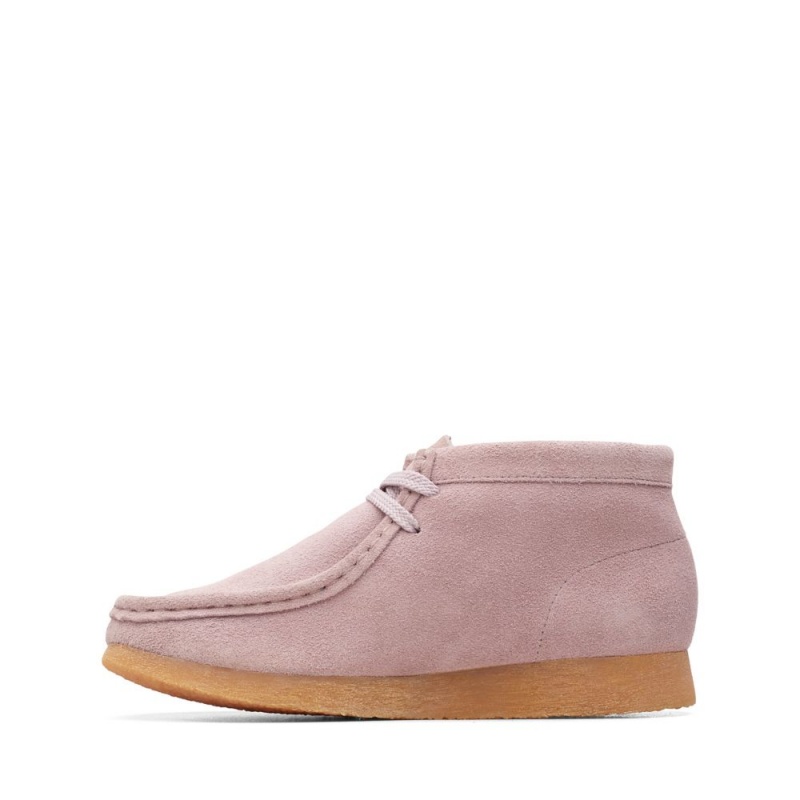 Clarks Wallabee Boot Older Djevojčice Cizme Roze | Hrvatska-03219