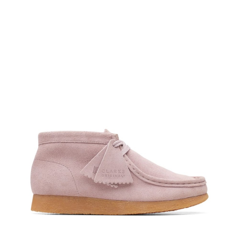 Clarks Wallabee Boot Older Djevojčice Cizme Roze | Hrvatska-03219