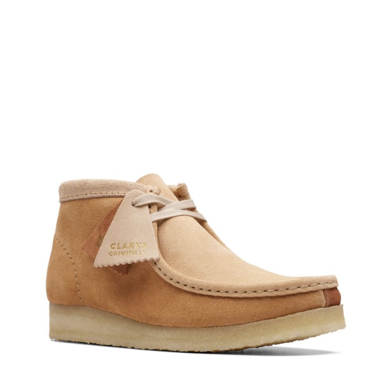 Clarks Wallabee Boot Ženske Gleznjace Smeđe | Hrvatska-56028