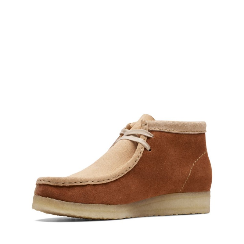 Clarks Wallabee Boot Ženske Gleznjace Smeđe | Hrvatska-56028