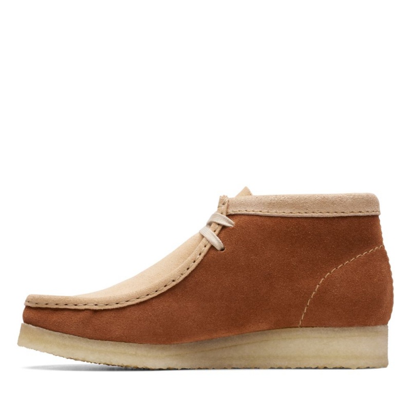 Clarks Wallabee Boot Ženske Gleznjace Smeđe | Hrvatska-56028