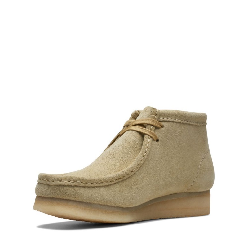 Clarks Wallabee Boot Ženske Gleznjace Smeđe | Hrvatska-59416