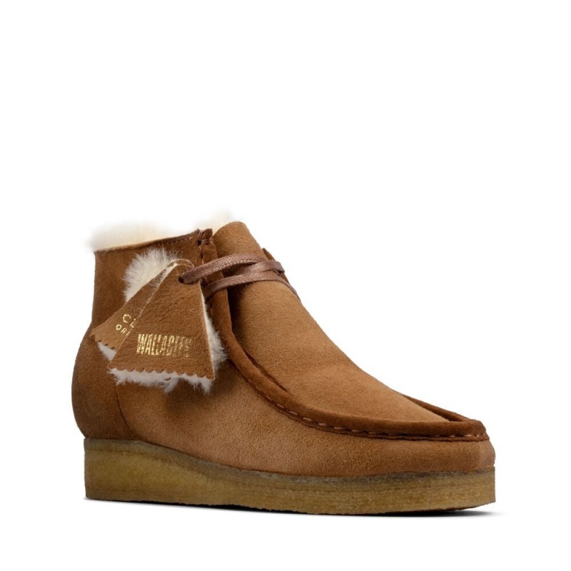 Clarks Wallabee Boot Ženske Gleznjace Smeđe | Hrvatska-35764