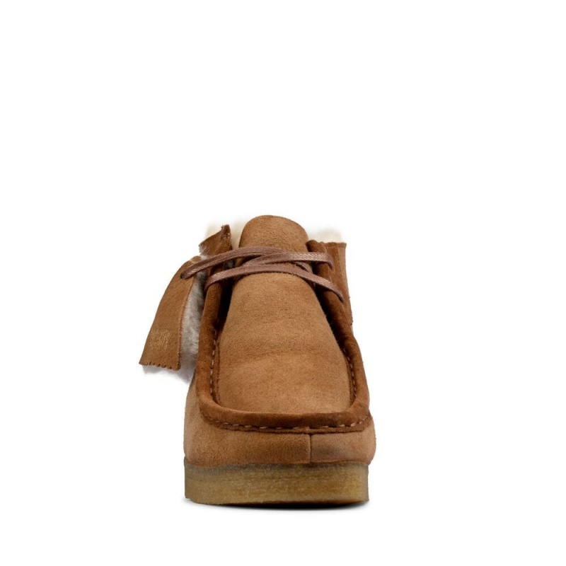 Clarks Wallabee Boot Ženske Gleznjace Smeđe | Hrvatska-35764