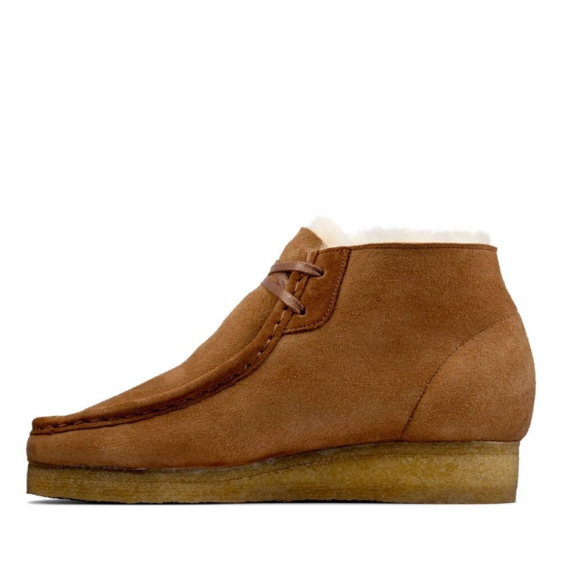 Clarks Wallabee Boot Ženske Gleznjace Smeđe | Hrvatska-35764