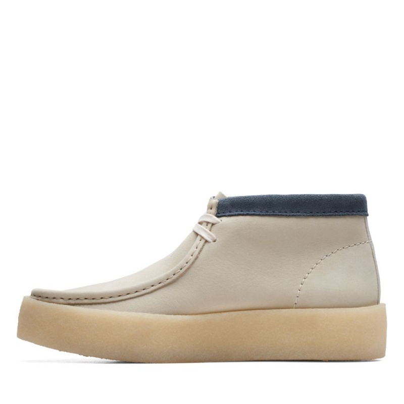 Clarks Wallabee Cup Boot Muške Cizme Bijele | Hrvatska-35124