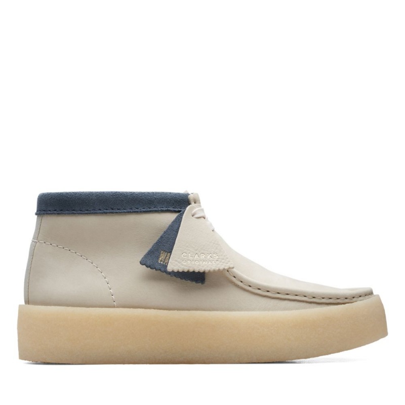 Clarks Wallabee Cup Boot Muške Cizme Bijele | Hrvatska-35124