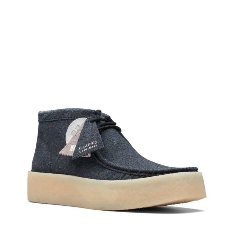 Clarks Wallabee Cup Boot Muške Cizme Crne | Hrvatska-93074