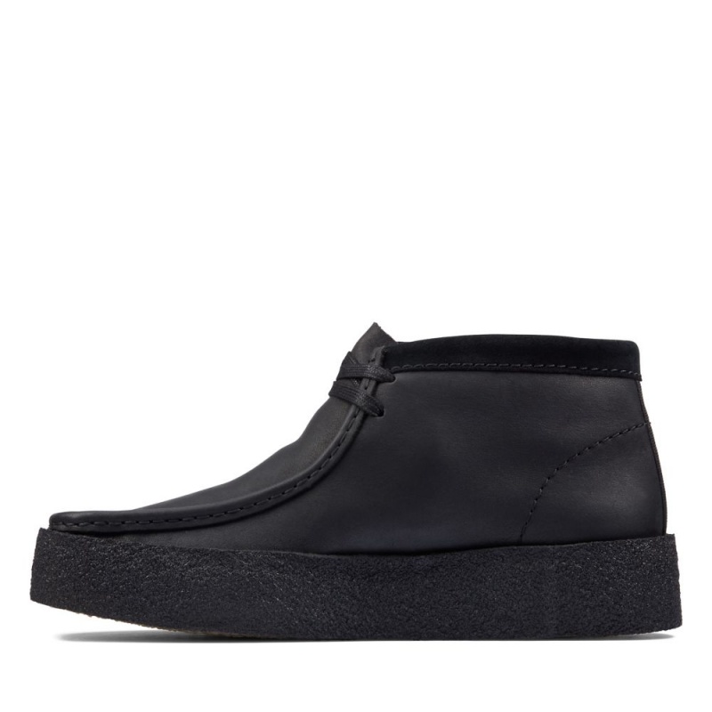 Clarks Wallabee Cup Boot Muške Cizme Crne | Hrvatska-91723