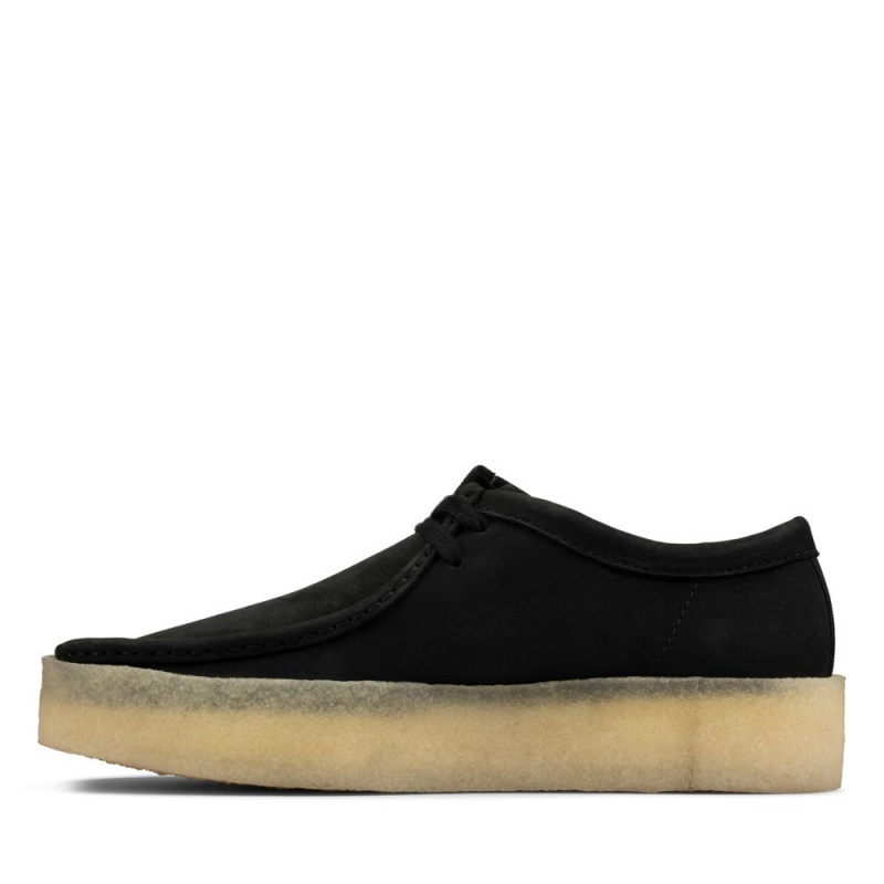 Clarks Wallabee Cup Muške Tenisice Crne | Hrvatska-32814