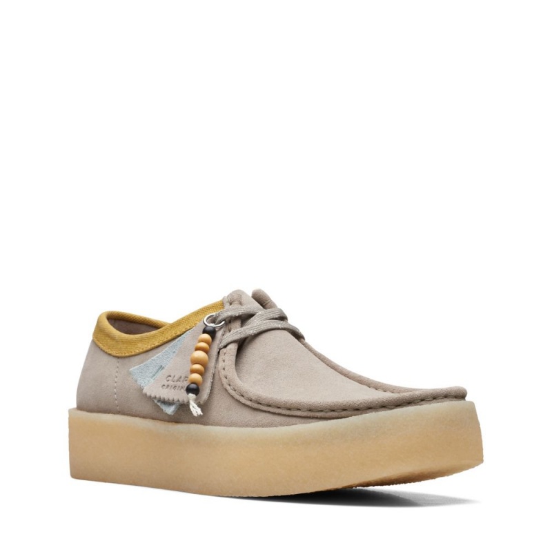 Clarks Wallabee Cup Muške Tenisice Sive | Hrvatska-07635