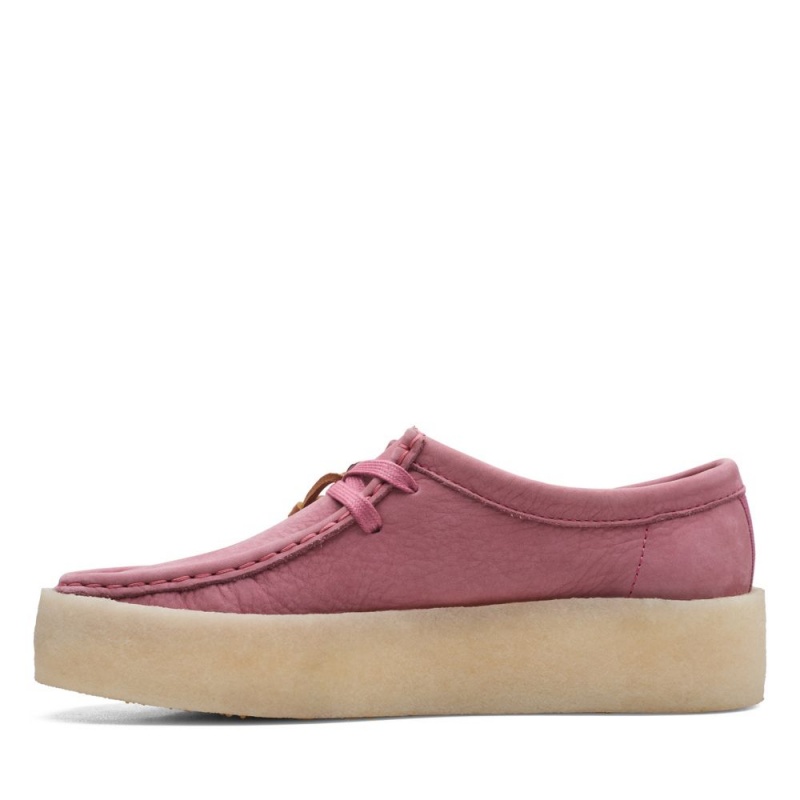 Clarks Wallabee Cup Ženske Cipele Roze | Hrvatska-38247